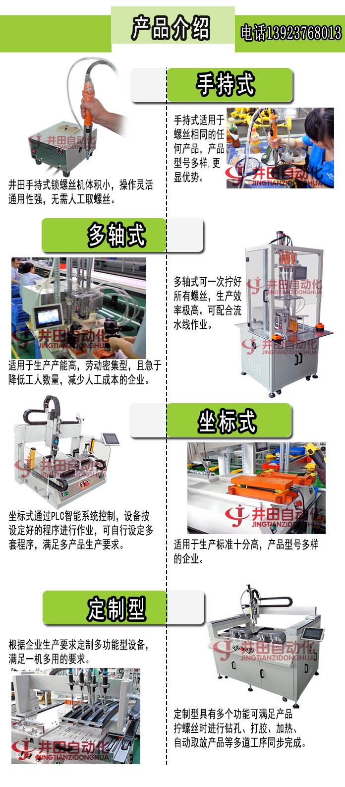 自動鎖螺絲機分類